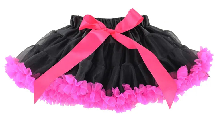 Baby Girls Chiffon Fluffy Pettiskirts Tutu Princess Party Skirts Ballet Dance Wear 12m-10t 30 Colors meisjes rok