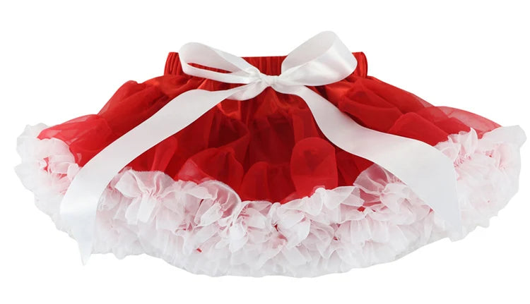 Baby Girls Chiffon Fluffy Pettiskirts Tutu Princess Party Skirts Ballet Dance Wear 12m-10t 30 Colors meisjes rok