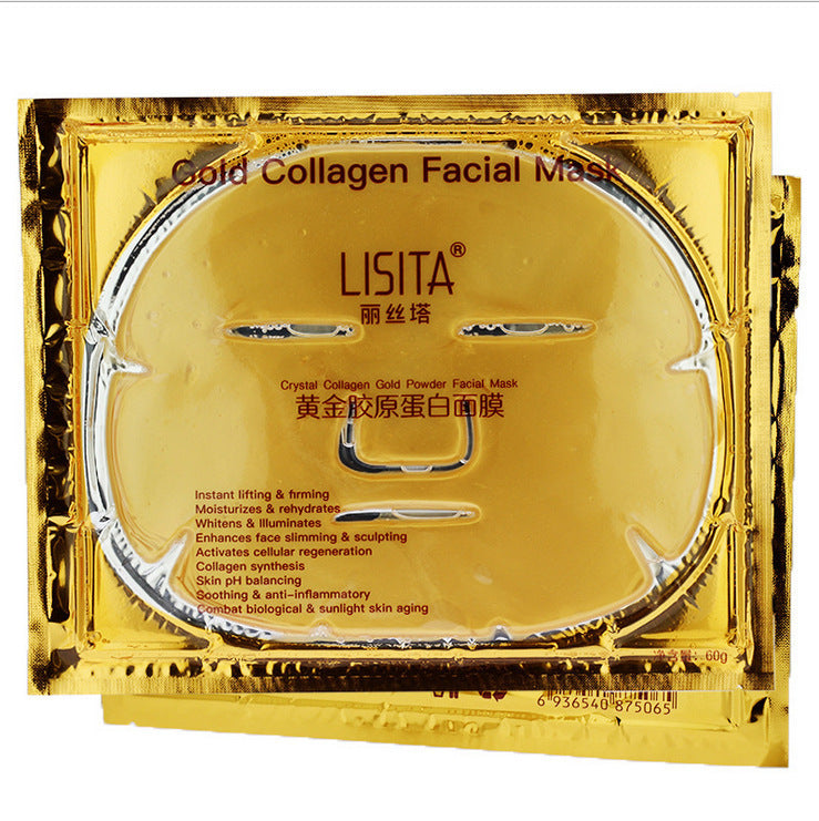 Crystal Gold Collagen Mask Brightening Skin